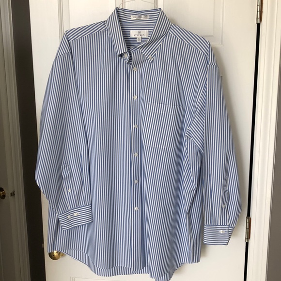 Enron striped dress shirt